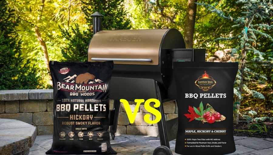 bear mountain pellets vs lumberjack