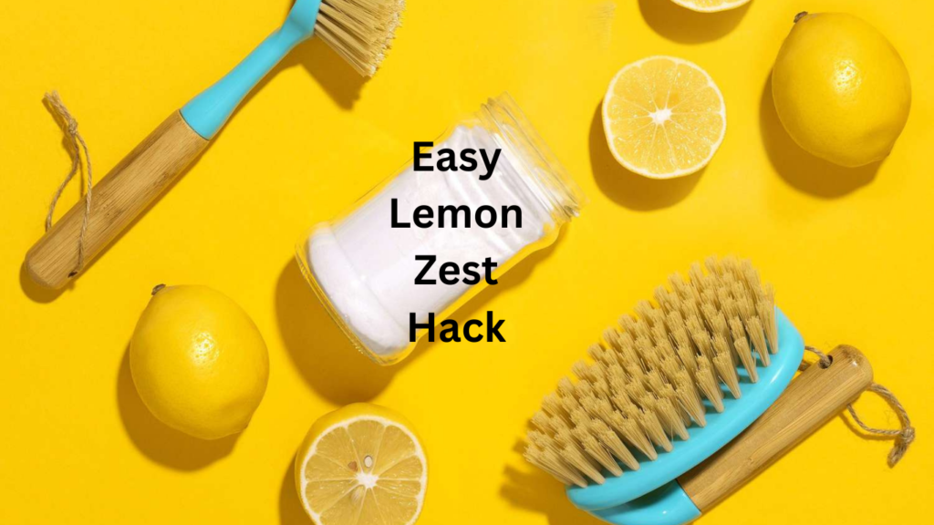 How to Clean a Grater for Lemon Zest The Fairy Kitchen