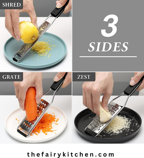 Zester Vs Grater The Fairy Kitchen
